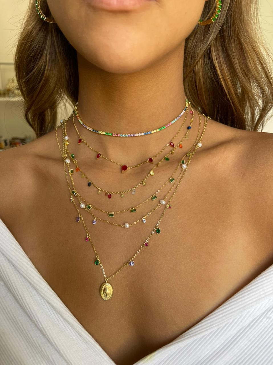 Religious Dangle Necklace TGU