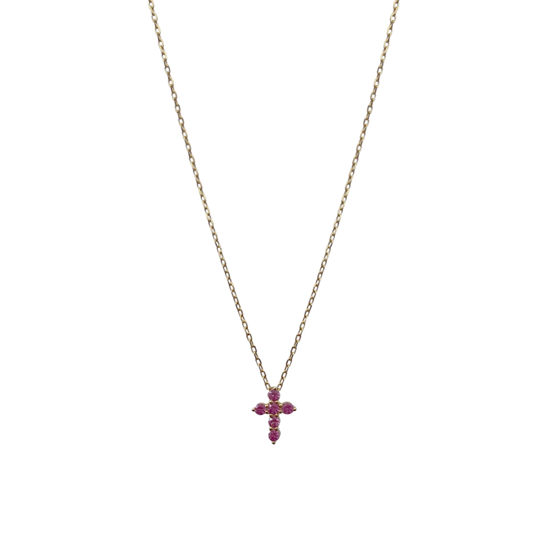 Mini Religious Cross Necklace *More Colores* TGU