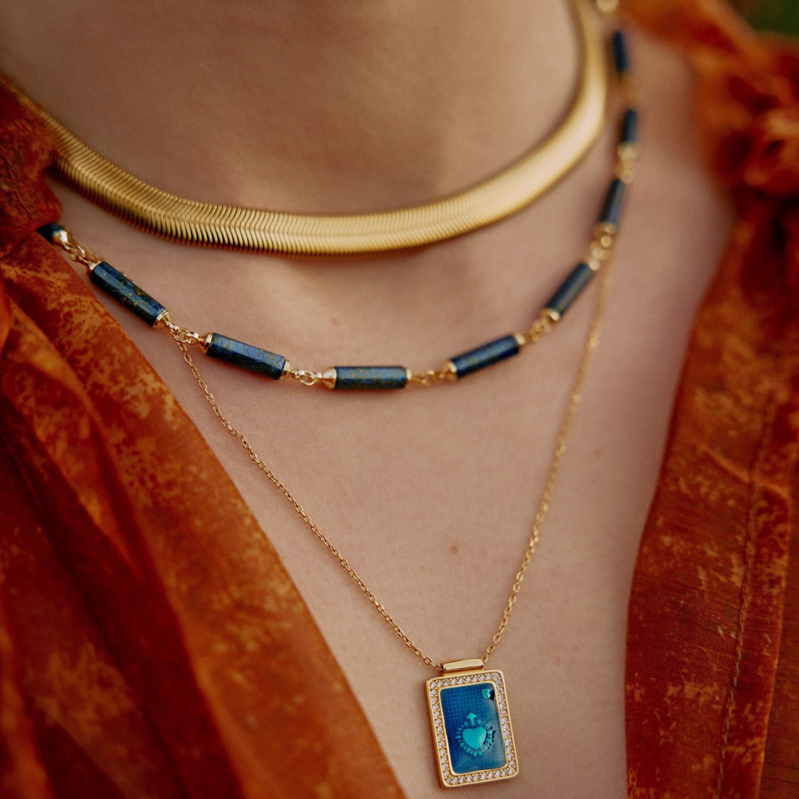 'HERRY' CHAIN NECKLACE TGU