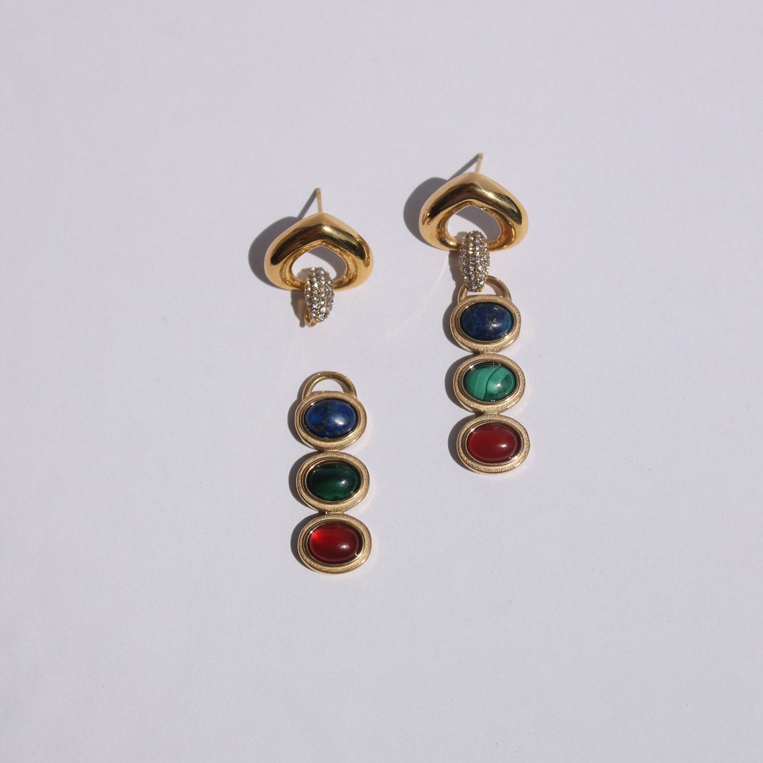 Long Earrings Detachable - Ibiza Passion