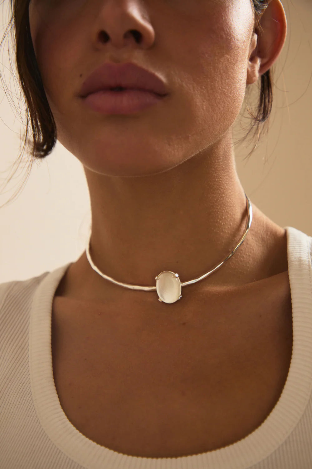 MELOCOTON SILVER NECKLACE *PRE ORDER*