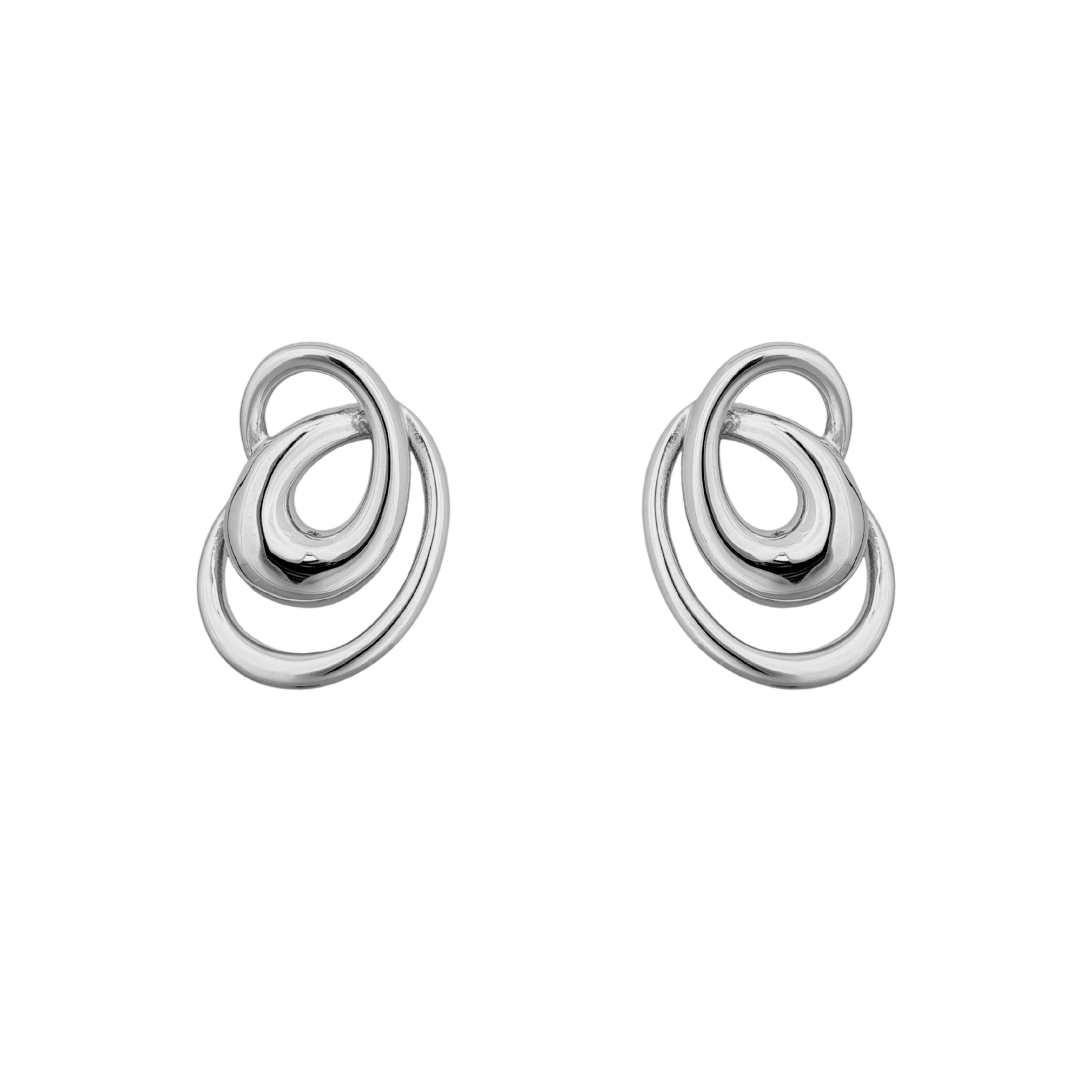 Abstract Oval Earring TGU