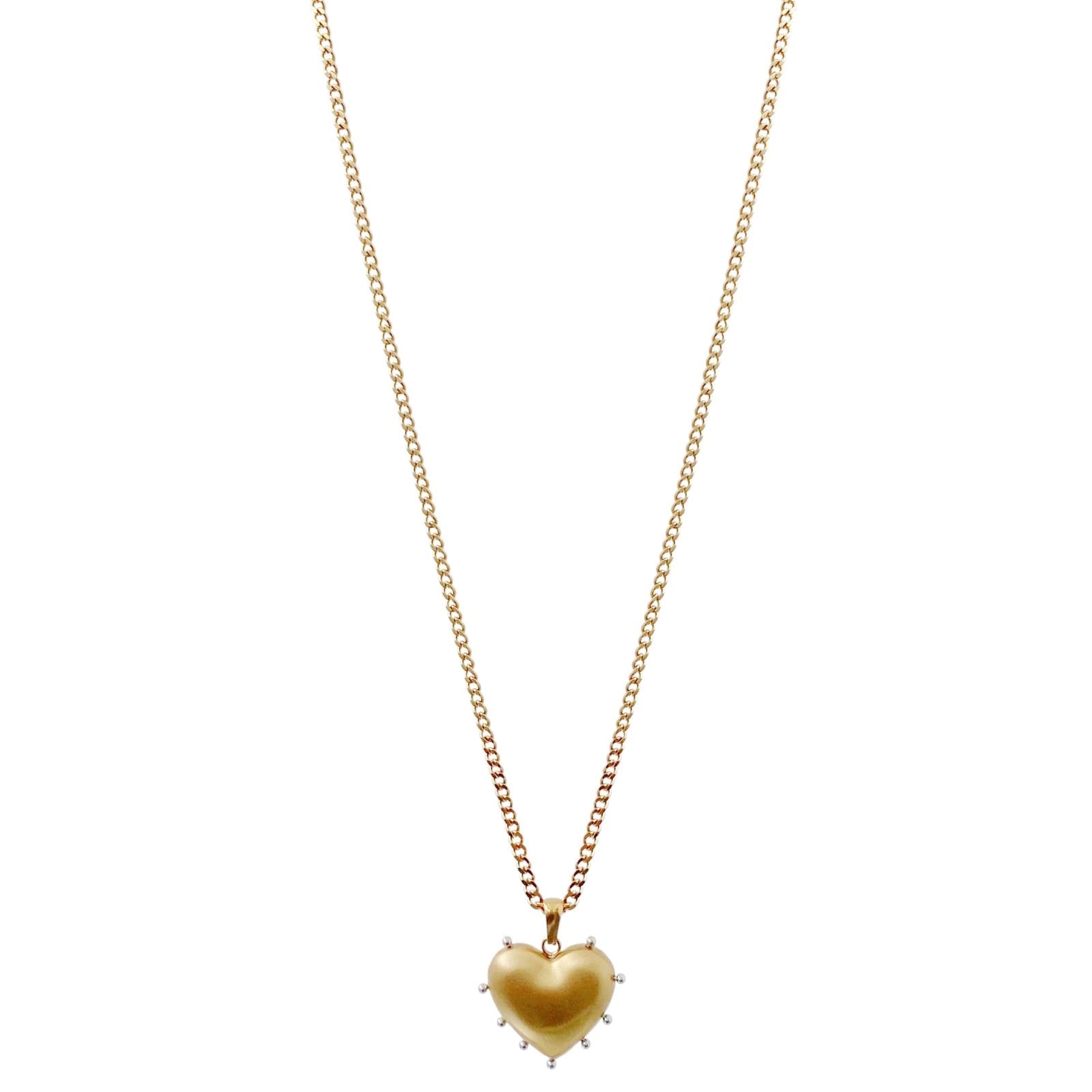 'CREATING' Long Chain Necklace with Heart