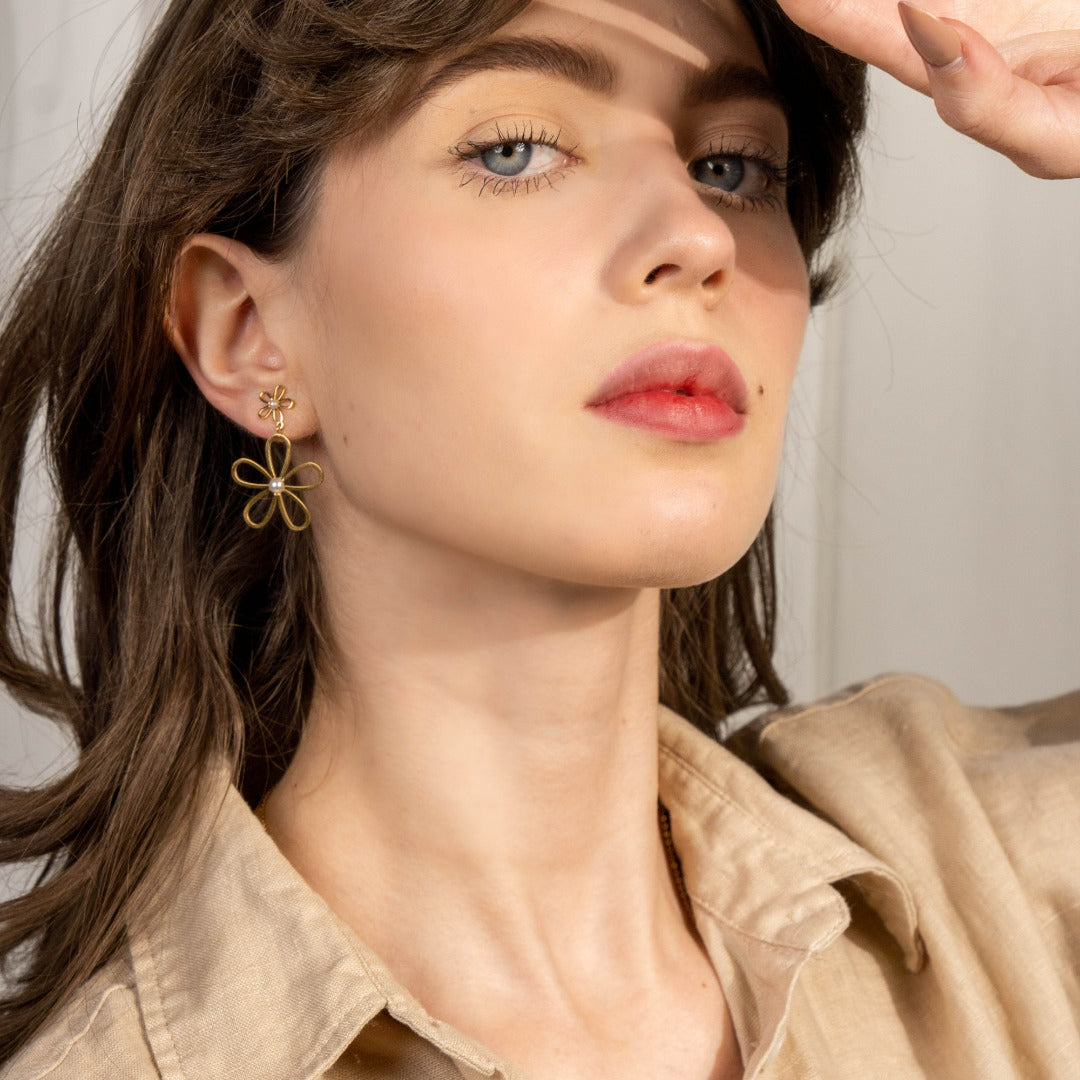 'DAISY' Daisy Flower Earring