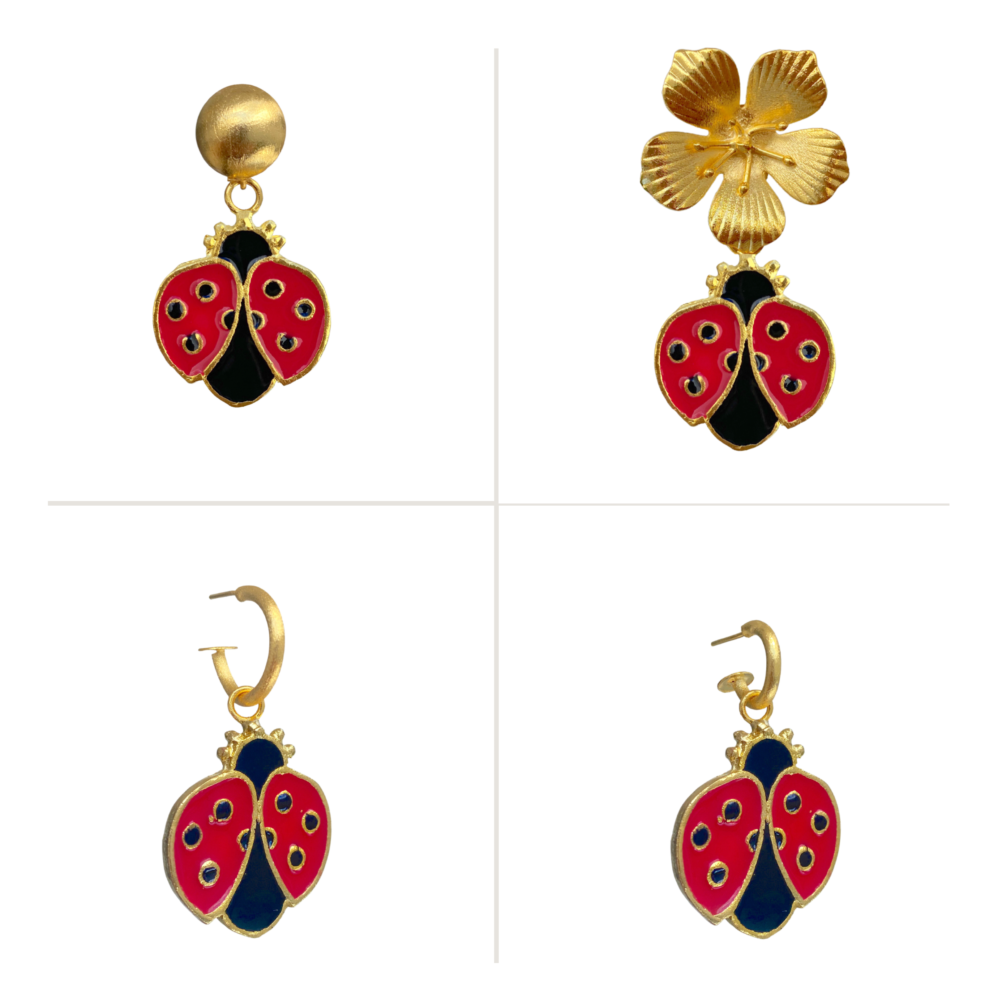 LadyBug Charm