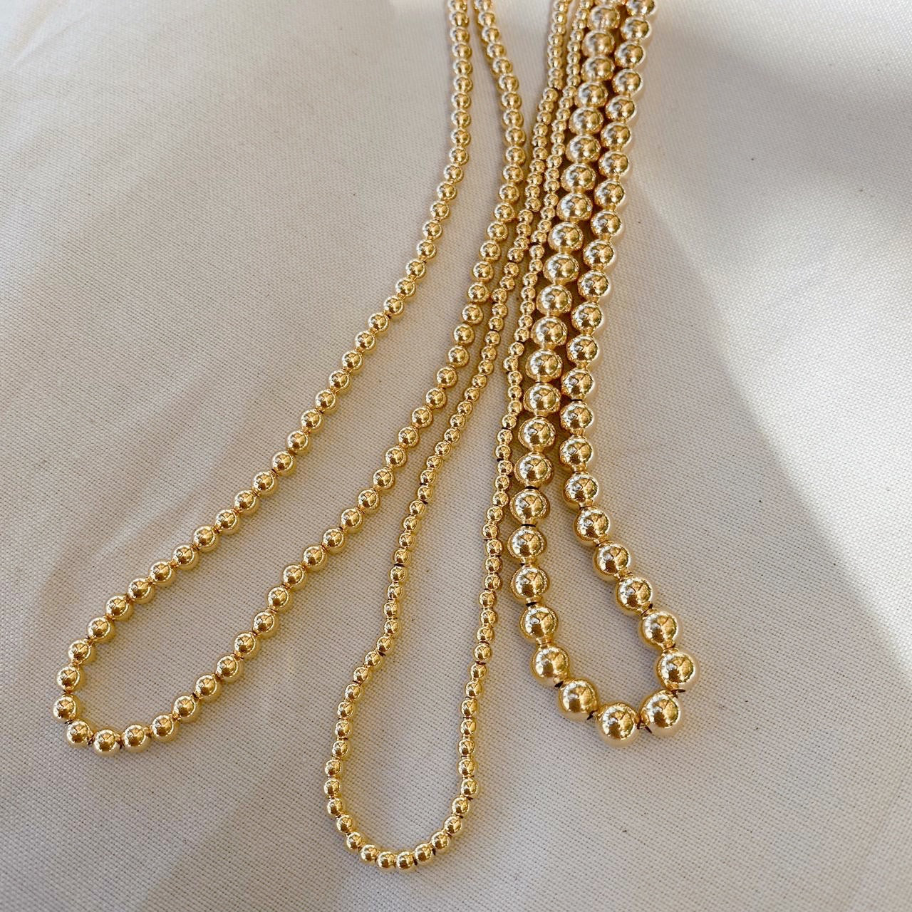 Ball Necklace Goldfilled