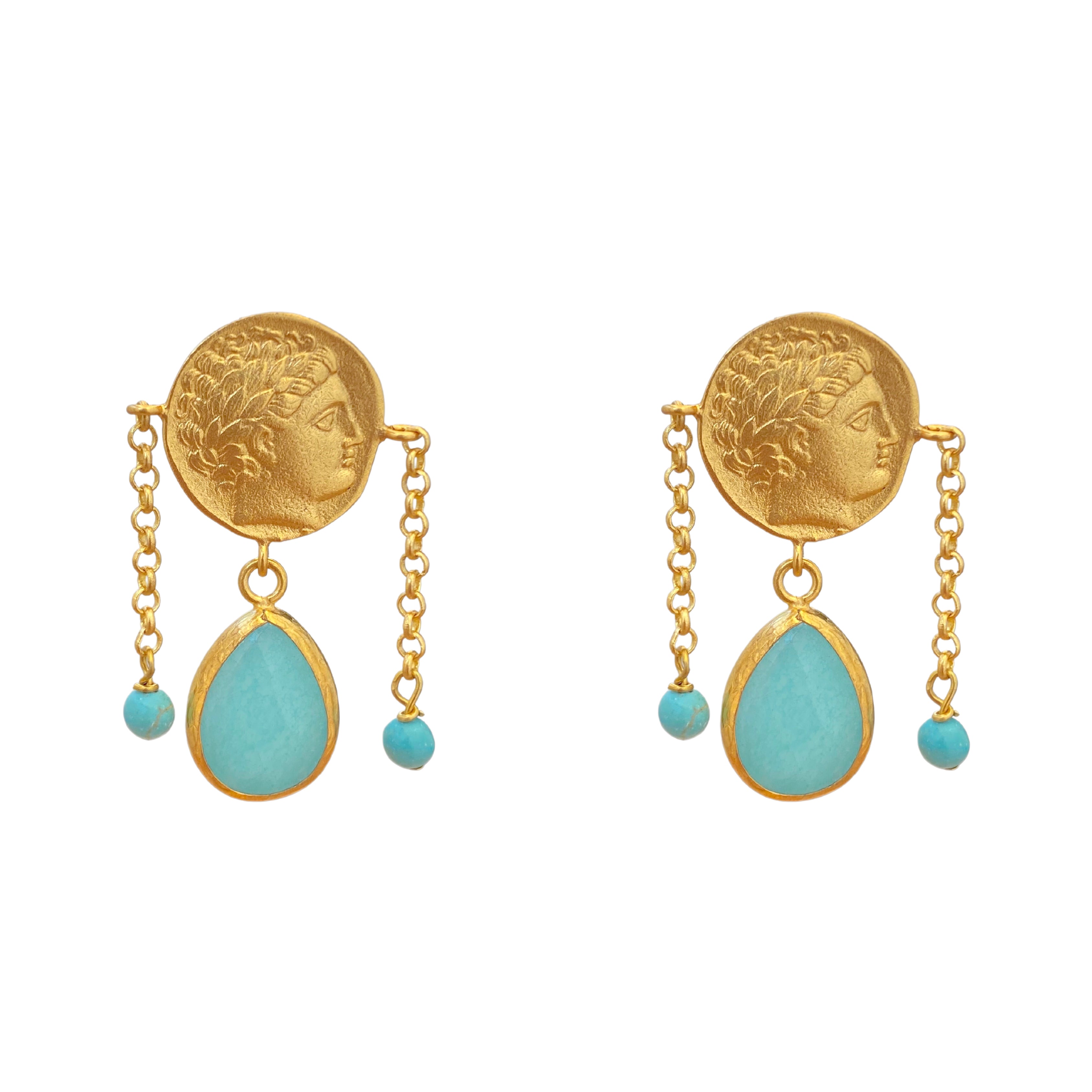 ISTANBUL COIN EARRING 04