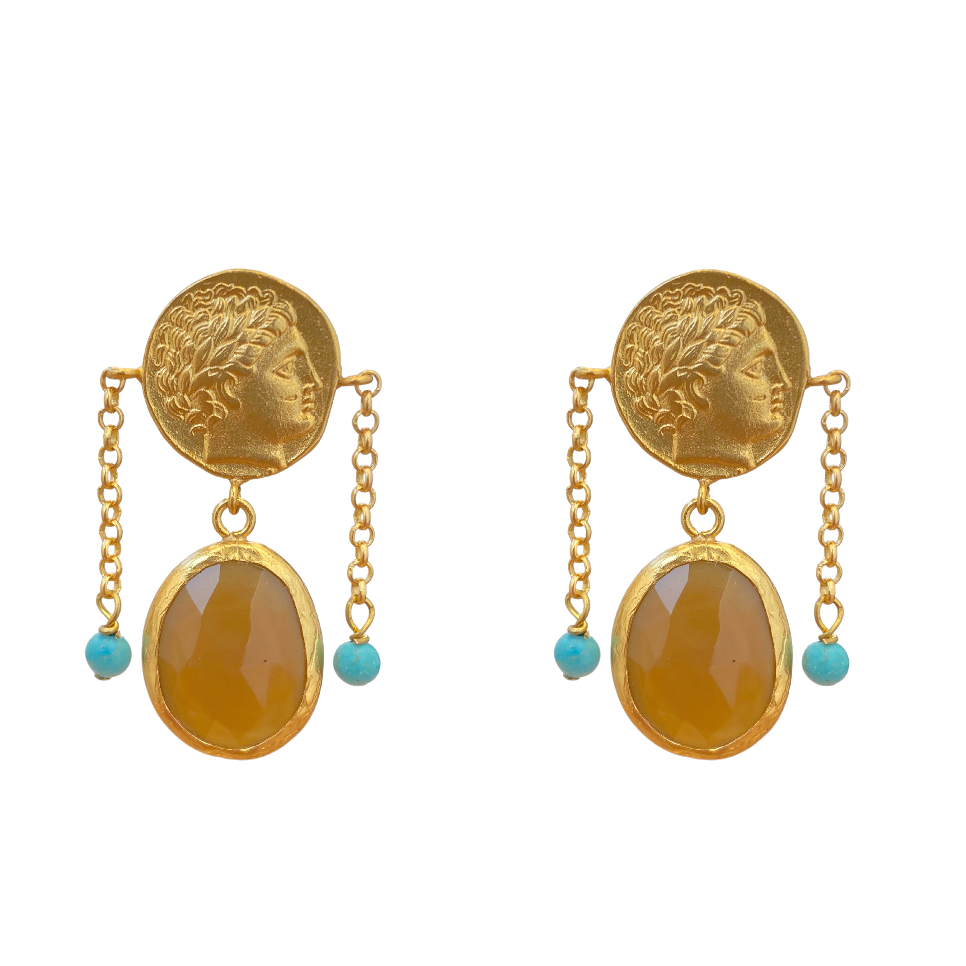 ISTANBUL COIN EARRING 04