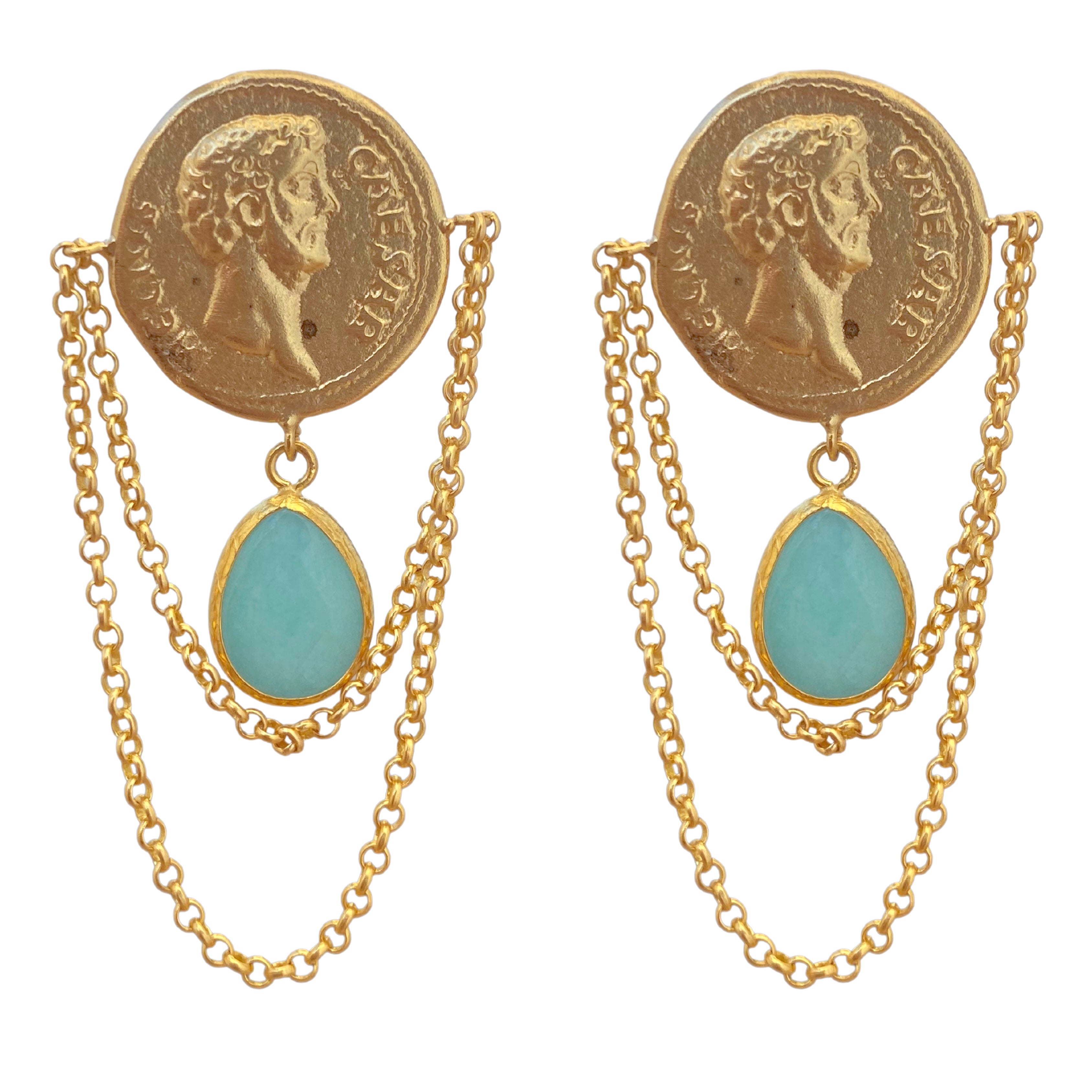 ISTANBUL COIN EARRING 06