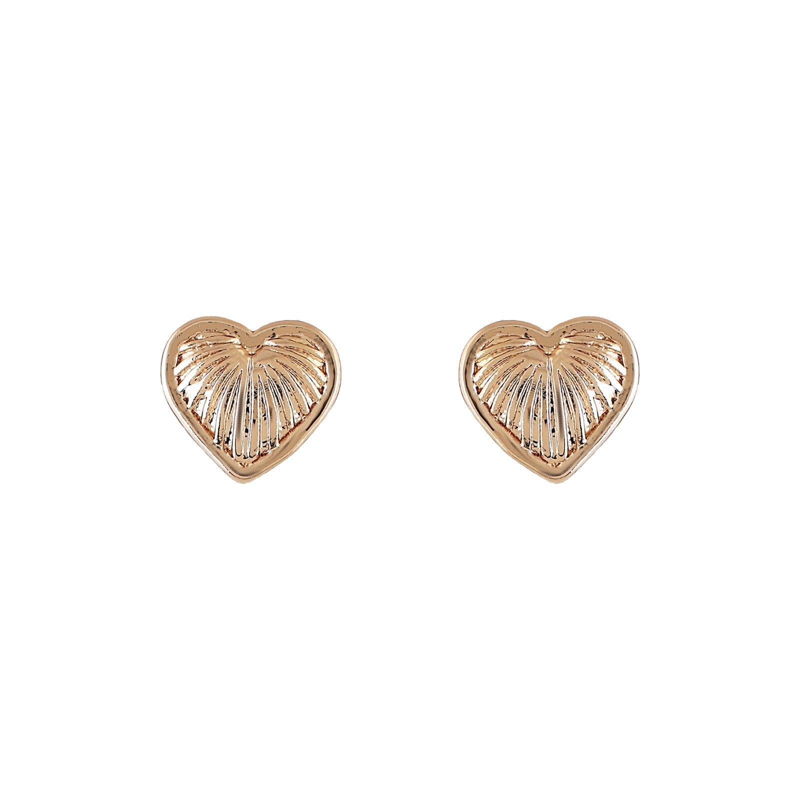 'ILU' MINI HEARTS STUD EARRINGS